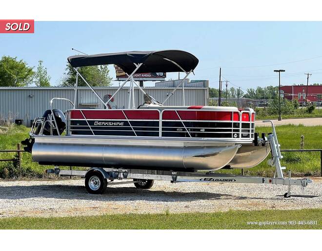 2021 Berkshire LE Series 20CL LE 2.5 Pontoon at Go Play RV and Marine STOCK# 11C121 Exterior Photo