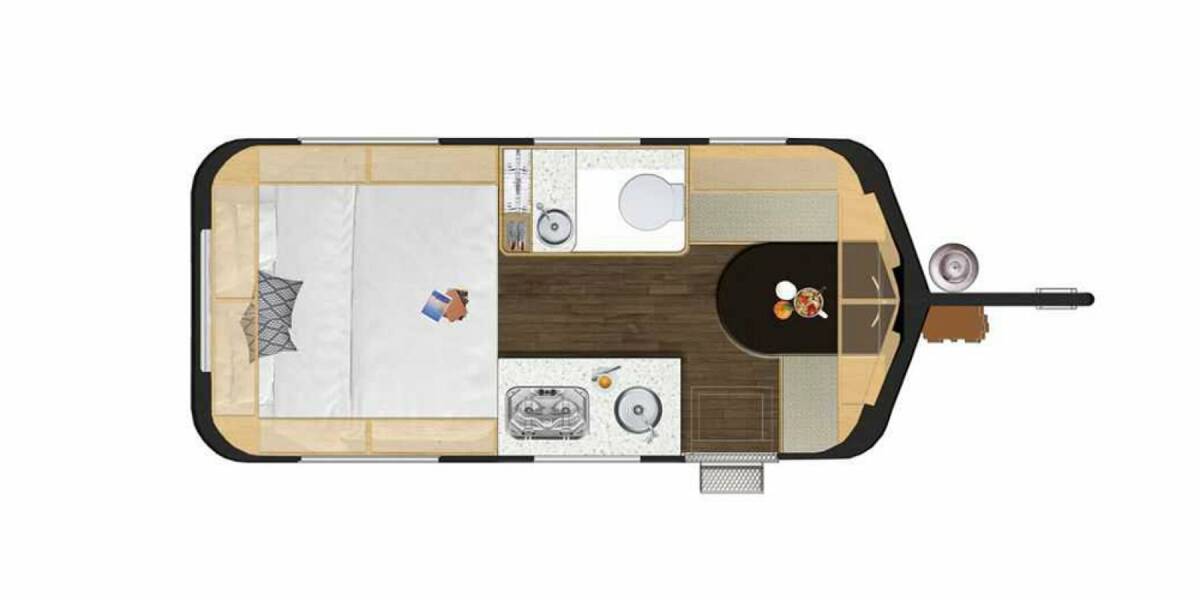 2019 Hymer Touring GT Travel Trailer at Go Play RV and Marine STOCK# 000073 Floor plan Layout Photo