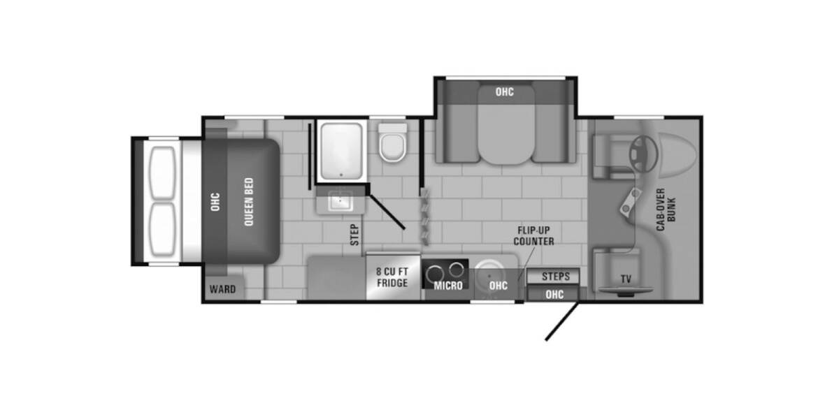 2018 Jayco Melbourne Mercedes-Benz Sprinter 3500 24K Class C at Go Play RV and Marine STOCK# 06525 Floor plan Layout Photo