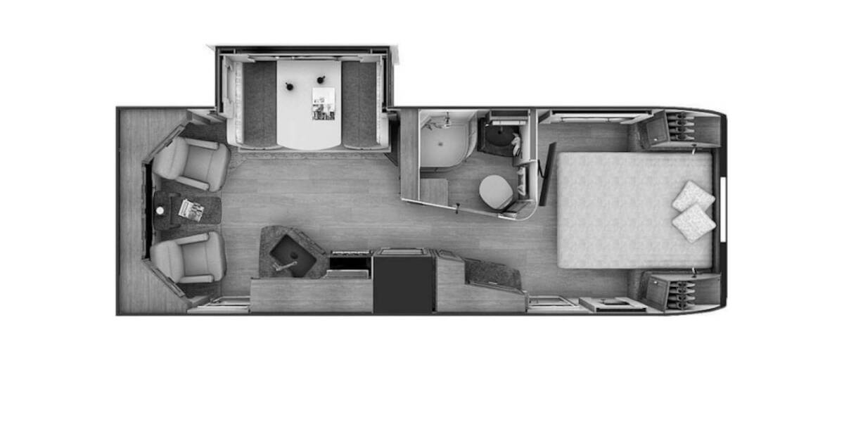 2021 Lance 2375 Travel Trailer at Go Play RV and Marine STOCK# 330232 Floor plan Layout Photo