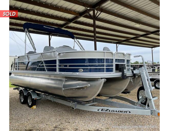 2021 Berkshire CTS Series 22A CTS 2.75 Pontoon at Go Play RV and Marine STOCK# 047C121 Exterior Photo