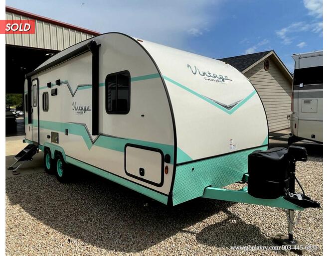 2022 Gulf Stream Vintage Cruiser 23RSS Travel Trailer at Go Play RV and Marine STOCK# 053907 Exterior Photo
