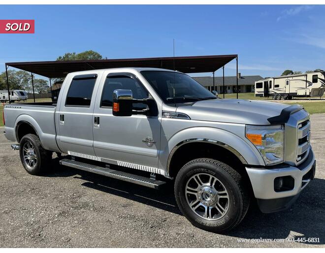 2016 Ford F350 SRW 4WD CREW CAB PLATINUM 6.7L DIESEL Pickup Truck at Go Play RV and Marine STOCK# 499161 Exterior Photo