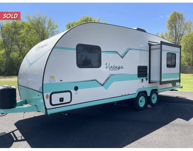 2022 Gulf Stream Vintage Cruiser 23RSS Travel Trailer at Go Play RV and Marine STOCK# 060937 Exterior Photo