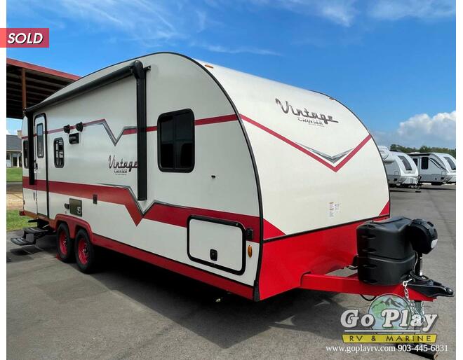2022 Gulf Stream Vintage Cruiser 23RSS Travel Trailer at Go Play RV and Marine STOCK# 060854 Exterior Photo