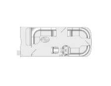 2023 Berkshire CTS Series 22CL2 CTS Pontoon at Go Play RV and Marine STOCK# 71I223 Floor plan Image
