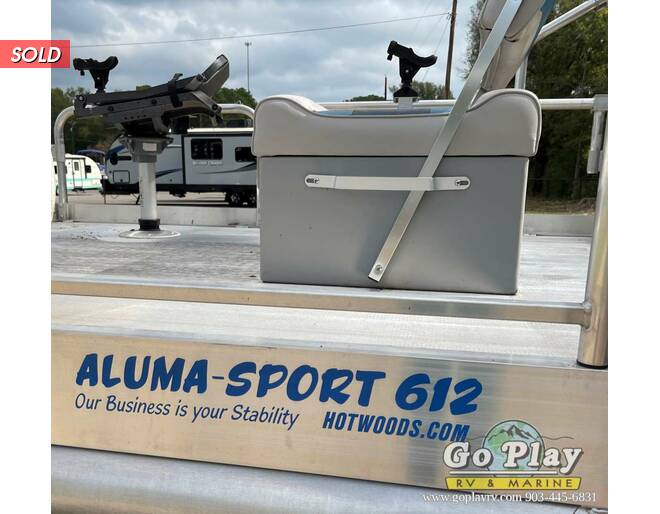 2020 Aluma Sport 612 BOAT EXT Pontoon at Go Play RV and Marine STOCK# pzva3302d020 Photo 3