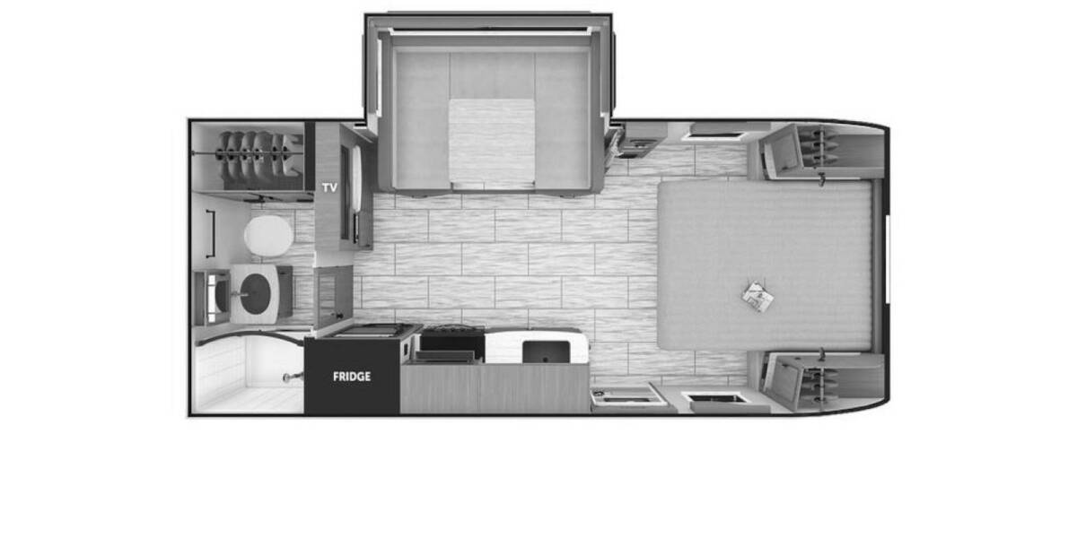 2023 Lance 1985 Travel Trailer at Go Play RV and Marine STOCK# 334845 Floor plan Layout Photo