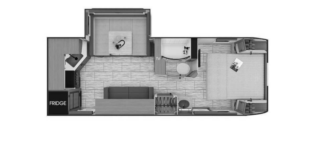 2024 Lance 2285 Travel Trailer at Go Play RV and Marine STOCK# 335453 Floor plan Layout Photo