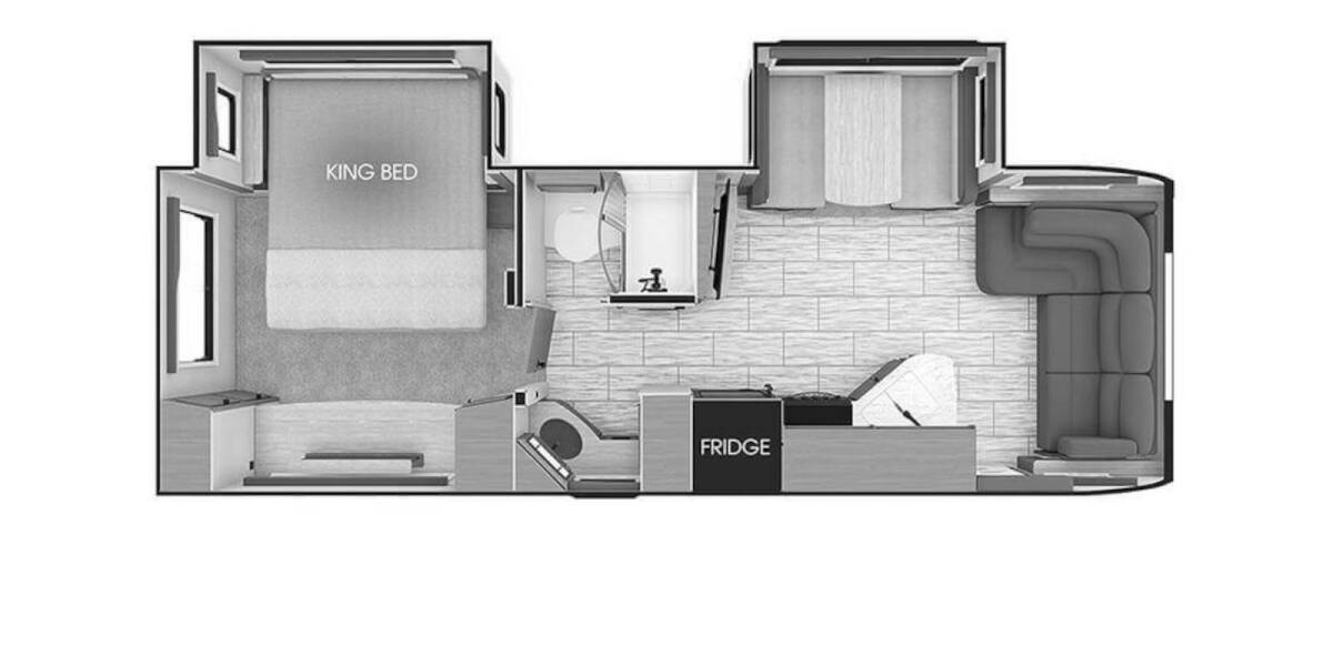 2024 Lance 2465 Travel Trailer at Go Play RV and Marine STOCK# 335514 Floor plan Layout Photo