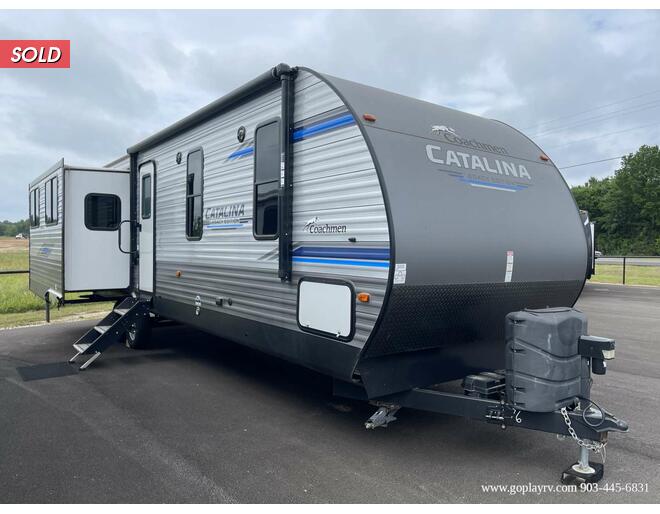 2020 Coachmen Catalina Legacy Edition 333RETS Travel Trailer at Go Play RV and Marine STOCK# 018176 Exterior Photo
